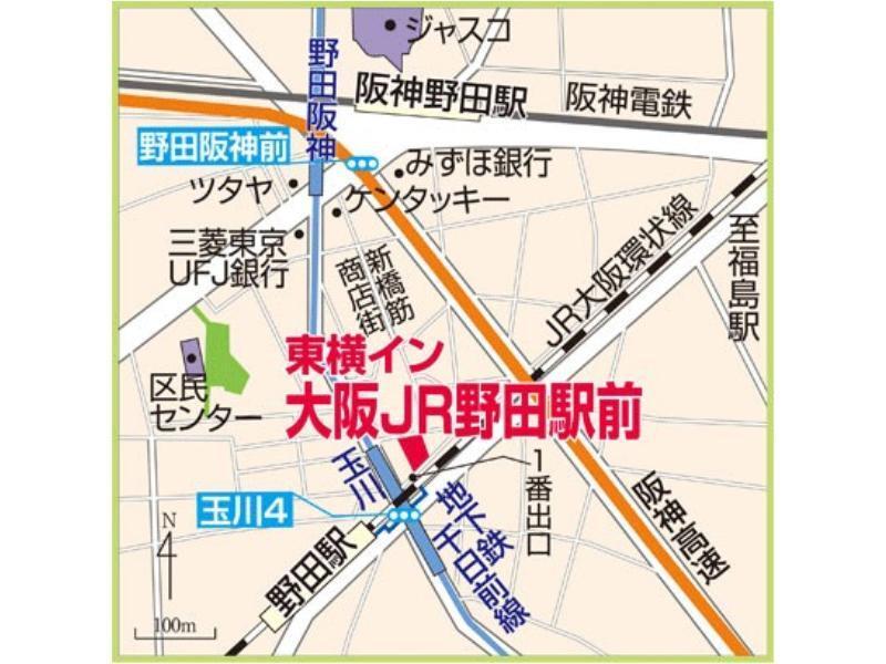 Toyoko Inn Osaka Jr Noda Ekimae Екстер'єр фото